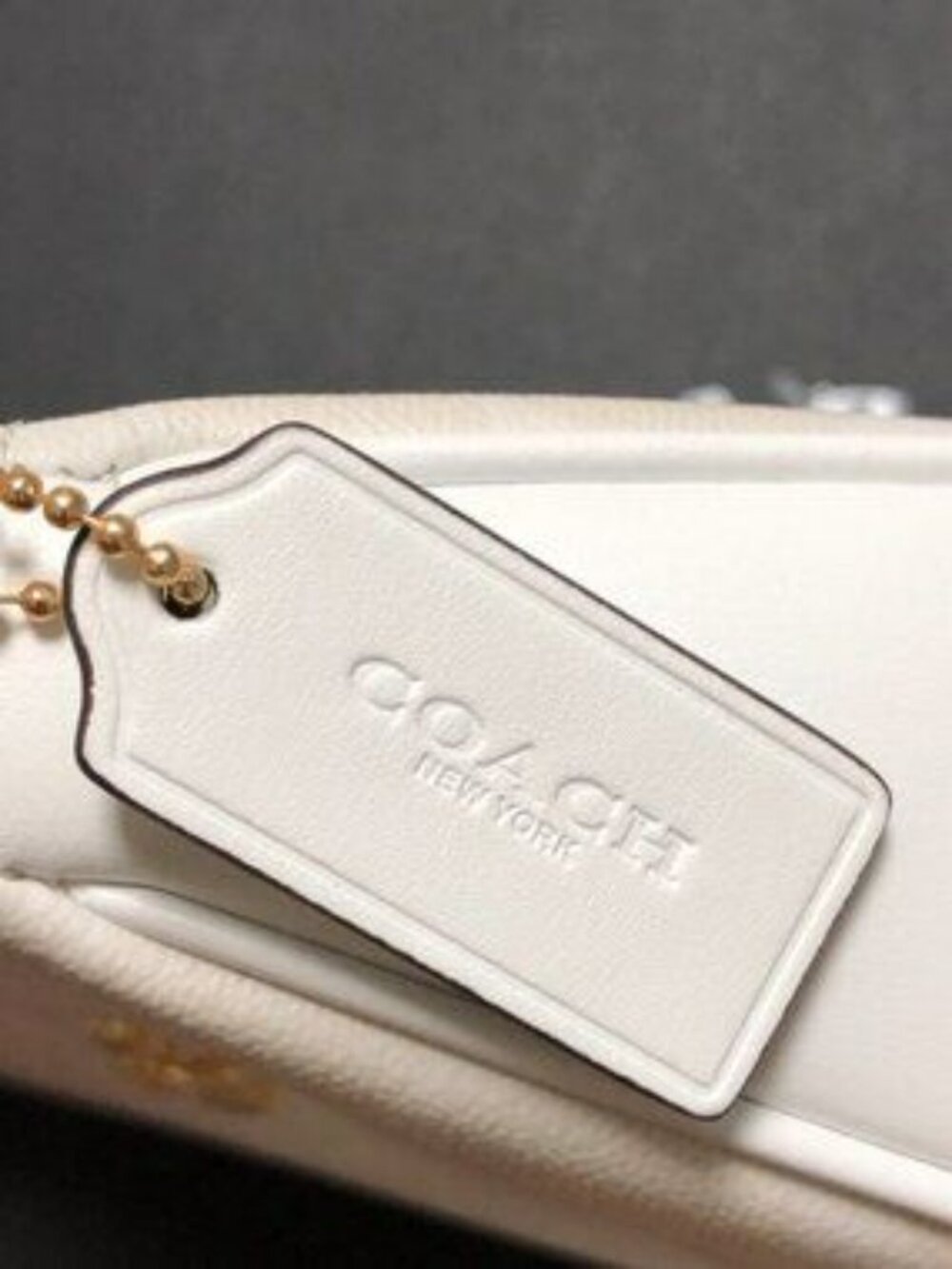 coach Teri Shoulder Bag In Signature Canvas white - Picture 7 of 9